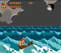 une photo d'Ã©cran de Asterix et Obelix sur Nintendo Super Nes